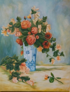 Róże i jasmin
